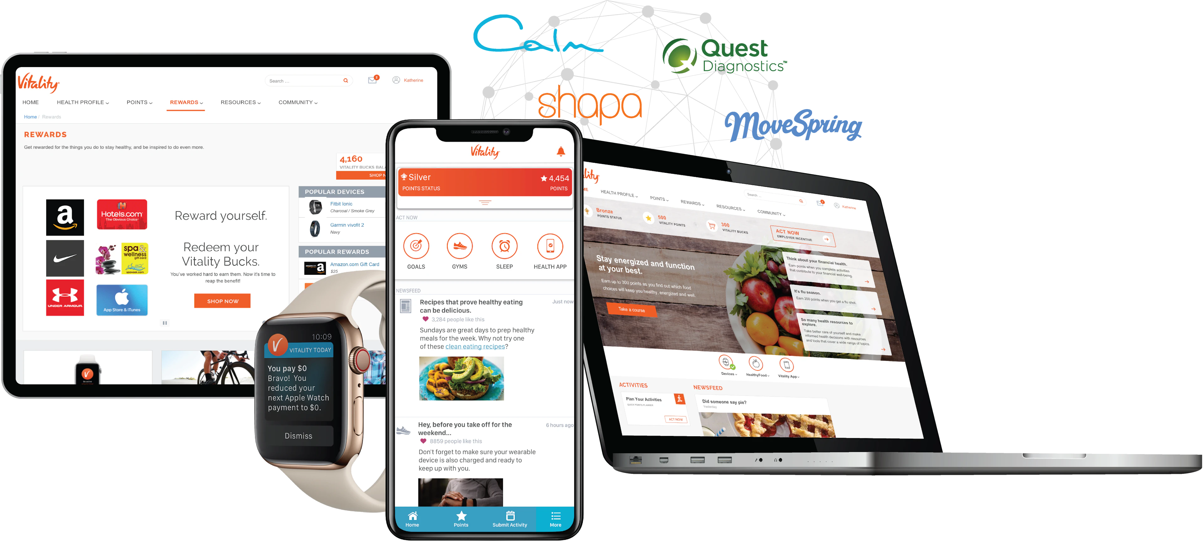screenshot of Vitality Elevate